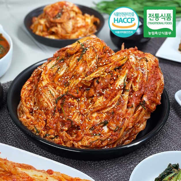 HACCP인증 국내산 포기김치 전통식품인증 전라도 김치 2/3/5/10kg